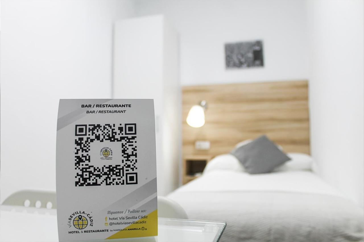 Hotel Restaurante Via Sevilla - Cadiz By Ma 22 Puntos El Cuervo  Zewnętrze zdjęcie